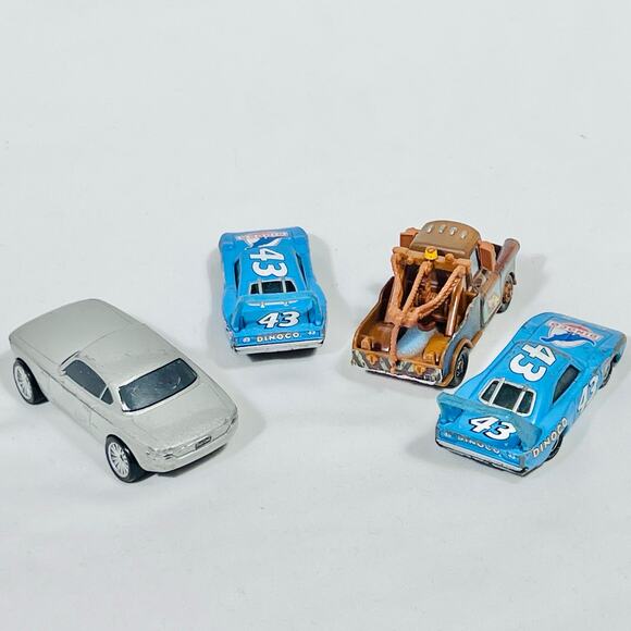 Disney Pixar Cars Lot of 10 Diecast Metal Mixed Character Car Toys McQueen - Picture 7 of 15